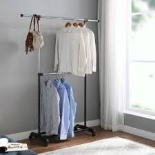 Maybe you would like to learn more about one of these? Mainstays Adjustable 2 Tier Rolling Garment Rack Adjustable Design Dealmoon