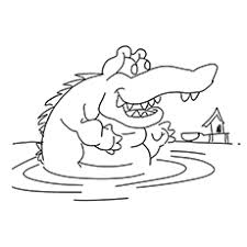 Click the vector the crocodile coloring pages to view printable version or color it online (compatible with ipad and android tablets). Top 10 Free Printable Crocodile Coloring Pages Online