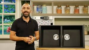 Buying an undermount kitchen sink is easier than it sounds, and even for those without a new faucet or faucet water filter, upgrading your sink to one of the better ones on this list will yield immediate results. Product Review Oliveri St Bl1563u Santorini Double Bowl Undermount Sink Youtube