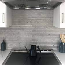 This is a complete guide with detailed installation information for the. Modern Light Gray Subway Backsplash Tile Contemporary Design