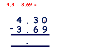 To subtract decimals, follow these steps: To Subtract Decimals With Different Numbers Of Decimal Places Teaching Resources