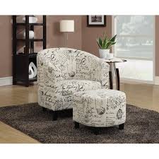 Enjoy free shipping & browse our great selection of accent furniture, wine racks, coat racks & umbrella the ryder chair & ottoman were designed with lounging in mind. Transitional Vintage French Accent Chair With Ottoman Walmart Com Walmart Com