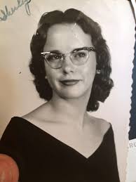 My Sister Shirley Glass Lundgren passed away