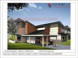 5 bilangan bilik air : Rumah 2 Tingkat Design Rumah House Styles Construction
