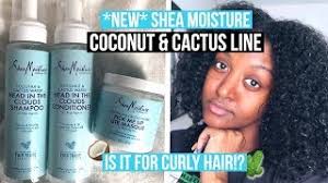 Sheamoisture's coconut & hibiscus body wash has a pleasant, natural fragrance which lingers all day long making your skin look and feel refreshed and radiant! New Shea Moisture Coconut And Cactus Water Line Review Demo Heylayah Youtube