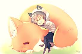 Anime Original Dog Boy Sleeping Smile Hug Hd Wallpaper Background Image 1920x1281 Wallpaper Anime Here are the anime desktop backgrounds for page 2. anime original dog boy sleeping smile