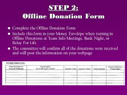 Register now on www.relayforlife.org (search for singapore). Acs Relay For Life Offline Donations Ppt Download