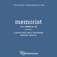 Word Of The Day Memorist Dictionary Com Rare Words Good Vocabulary Words Unique Words Definitions