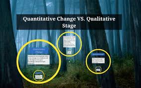 Quantitative Change Vs Qualitative Stage By Gisel Zabarain