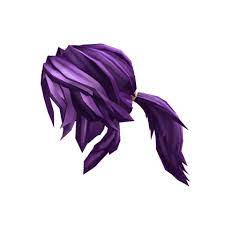 Purple Action Ponytail Hvostiki Pricheski Naryady Dlya Devochek