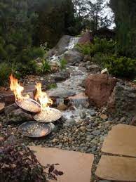 Diy Network Hgtv Videos Custom Fire Feature For Backyard Yard Crashers Waterfall Landscaping Outdoor Fire