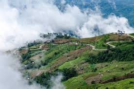 Landscape Of Mountains Of Thailand With Fog Stock Photo Crushpixel