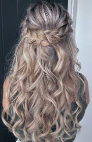 22 Best Half Up Half Down Hairstyles For Everyday To Special Occasion Braid Hairstyle Braid Half Braided Hairstyles For Wedding Hair Styles Long Hair Styles