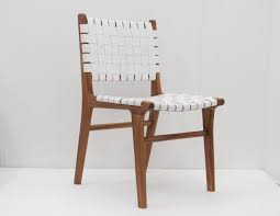 Maybe you would like to learn more about one of these? Loft Woven Leather Dining Chair White With Natural Teak Loft Furniture
