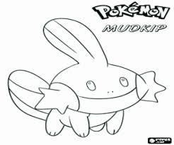 The Pokemon Mudkip Coloring Page Printable Game Pokemon Coloring Pages Coloring Pages Pokemon Coloring