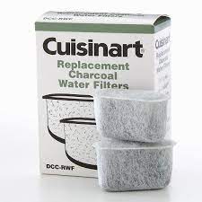 4.7 out of 5 stars 75. Cuisinart Replacement Charcoal Water Filters 2 Pk