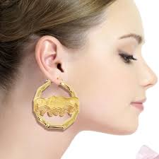 18k Gold Personalized Hoop Earrings: Engraved Name, Custom Jewelry