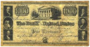 Common Currency Replicas Thousand Dollar Bill Paper Currency Bank Notes