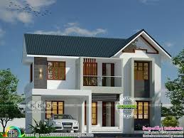Sloping Roof Modern Home By Dream Form Kerala House Design Model House Plan House Designs Exterior