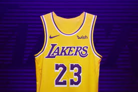 Find a new los angeles lakers jersey at fanatics. Lakers Unveil New Showtime Inspired Nike Jerseys Silver Screen And Roll