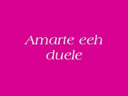 Las huellas que quedaron son solo espinillas y no tengo que crear laaaa misma semilla no tengo por que cederte yo no quiero pedirte nada solo pon tus labios sobre mi espalda. Amarte Duele Lyrics Song Meanings Videos Full Albums Bios Sonichits