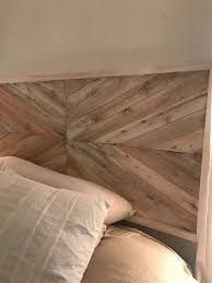 Custom Farmhouse Headboard Custom King Headboard Chevron Headboard In 2020 Diy Wood Headboard Farmhouse Headboard Diy Headboard Wooden