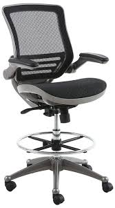 Amazon Com Harwick Evolve All Mesh Heavy Duty Drafting Chair Gunmetal Finish Office Products Drafting Chair Chair Ergonomic Chair