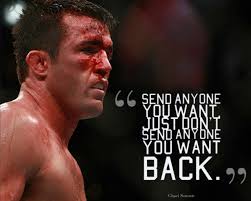 Download Chael Sonnen Candidly Offering Valuable Advice Wallpaper
