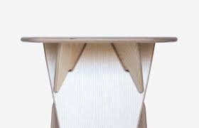 Flat Pack Triangle Tables Table Stool Table Mid Century Modern Chair