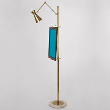 Check out our floor standing easel selection for the very best in unique or custom, handmade pieces from our shops. Bristol Adjustable Floor Easel With Lamp By Jonathan Adler Ra 706