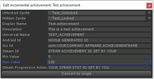 Pulling up the steam interface, as it claimed, i had the achievement for beating the game. Adding Achievements In Unity