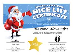 Santa's nice list free printable. Prove To Them They Hit Santa S Nice List Official Nice List Certificate The Magical Letter F Free Letters From Santa Santa Letter Nice List Certificate