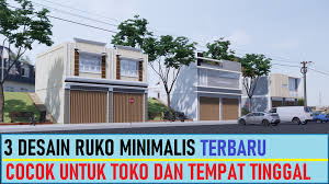 Aula rumah jabatan walikota denpasar. 3 Desain Ruko Minimalis Untuk Toko Dan Tempat Tinggal Desain Rumah Minimalis