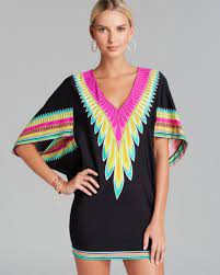 Trina Turk Plumas Swim Cover Up Tunic Women Bloomingdale S Trina Turk Beachwear For Women Fashion