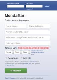 Cara buat akun facebook baru lewat hp ini dapat anda lakukan dengan langkah yang mudah gaes. Cara Daftar Facebook Menggunakan Email Sinichinet