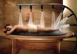 Vichy Shower With Salt Scrub Requires A Really Great Technician Omg The Ultimate I Search For A Great Tech Hydrotherapy Spa Spa Treatment Room Relax Spa