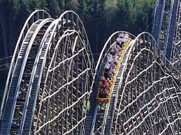 Heidepark, one of the most famous theme parks in germany, is located near soltau. Colossos Coaster At Heide Park Soltau Germany Roller Coaster Wooden Roller Coaster Park