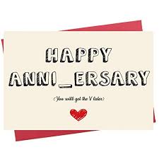 Our actual anniversary was on a schoolday soo the weekend before my boyfriend took me to all the special places we had eg. Naughty Anniversary Card Funny Sexy Wedding Dating Anniversary Card For Him Boyfriend Husband Amazon In Office Products