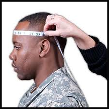 how to measure your head for a military hat cap