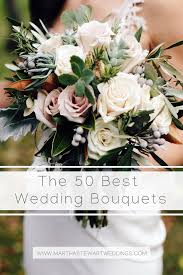 Flowers adorn wedding tables, hang from the ceiling with bright garlands, set off the beauty of the bride in a wedding bouquet. The 62 Best Wedding Bouquets Wedding Bouquets Fall Wedding Bouquets Rose Wedding Bouquet