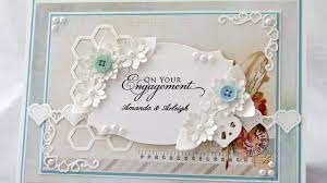 The initial phrase that the couple reads should be a short and simple congratulations phrase. How To Make A Personalised Engagement Card Diy Crafts Tutorial Guidecentral Youtube