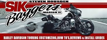 Steven Housdens Owner Of Sik Baggers Harley Davidson Touring Customizing How To S Reviews Install Guides Bagger Harley Davidson Touring Sik
