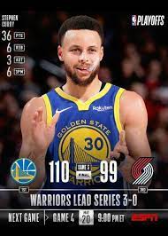 Steph Curry S Latest Stats Steph Curry Nba Playoffs Nba News