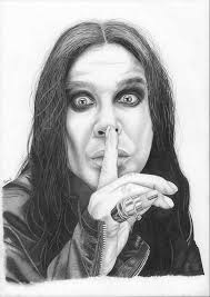 Another drawing my 12 yr old daughter did of Ozzy 🖤