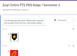 Download soal pts kelas 1 semester 2 tema 5 pkn dan bahasa indonesia 136 kb terdiri dari 2. Soal Online Pts Pkn Kelas 1 Semester 2 K13 Revisi Nyumplik Com