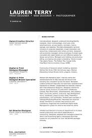 Directeur De La Creation Exemple De Cv Base De Donnees Des Cv De Visualcv Resume Examples Infographic Resume Portfolio Resume