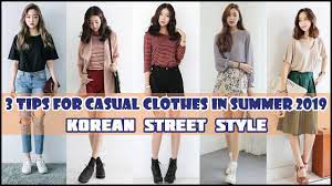 Discover our range of women's clothes, accessories, beauty, activewear and more. 3 Tips For Casual Clothes In Summer 2019 Korean Street Style Youtube
