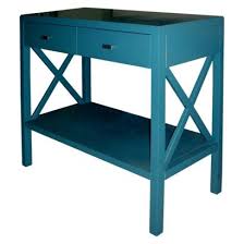 Teal X Console Table Console Table Console Table Living Room Modern Side Table