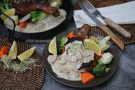 Ayam golek bukit setongkol is life! Resepi Ayam Panggang Sos Lemon Pawtaste Com
