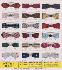 very cool 50s bow ties from the haband tie company another